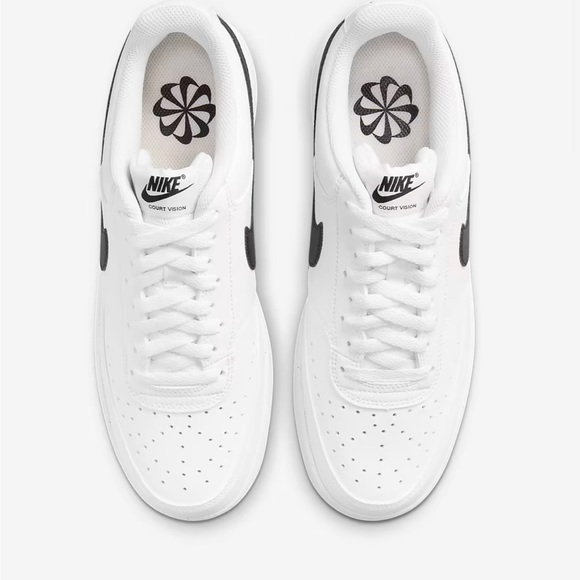 Nike Men’s Court Vision Low Next Nature Shoe Size 9.5 and 8.5 - Picture 2 of 5